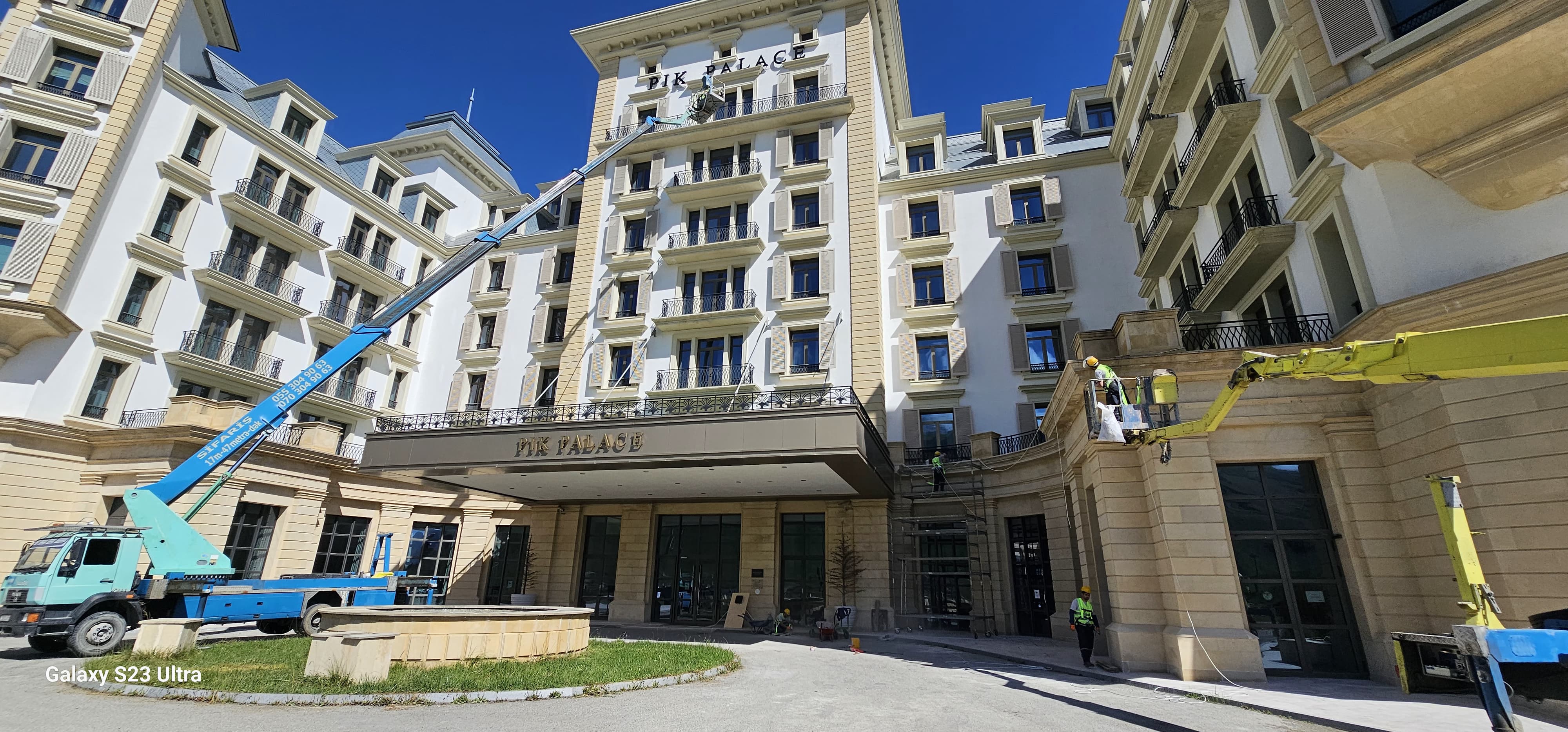 Şahdağ Pik Palace & Park Chalet Kompleksi fasad və damının təmir olunması