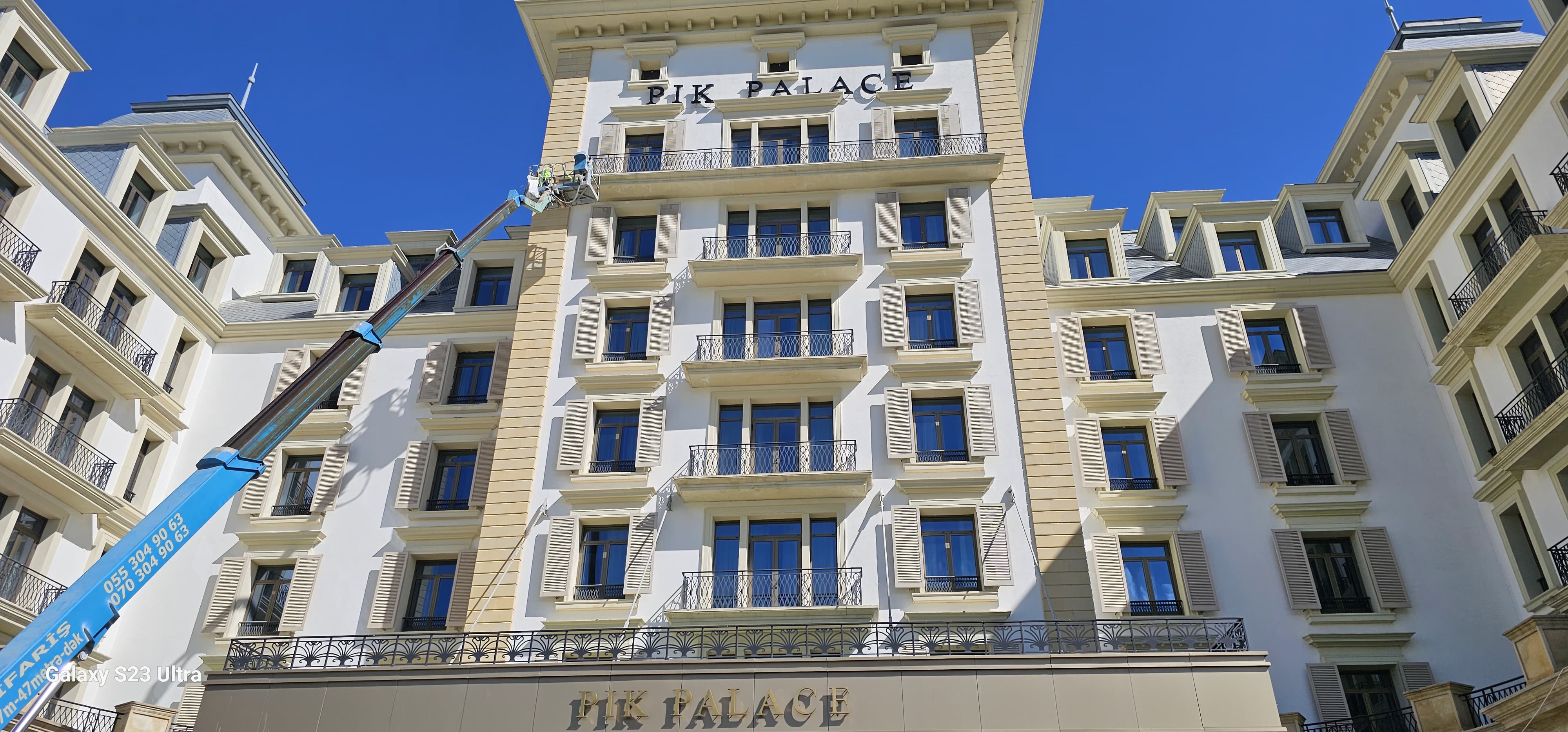 Şahdağ Pik Palace & Park Chalet Kompleksi fasad və damının təmir olunması